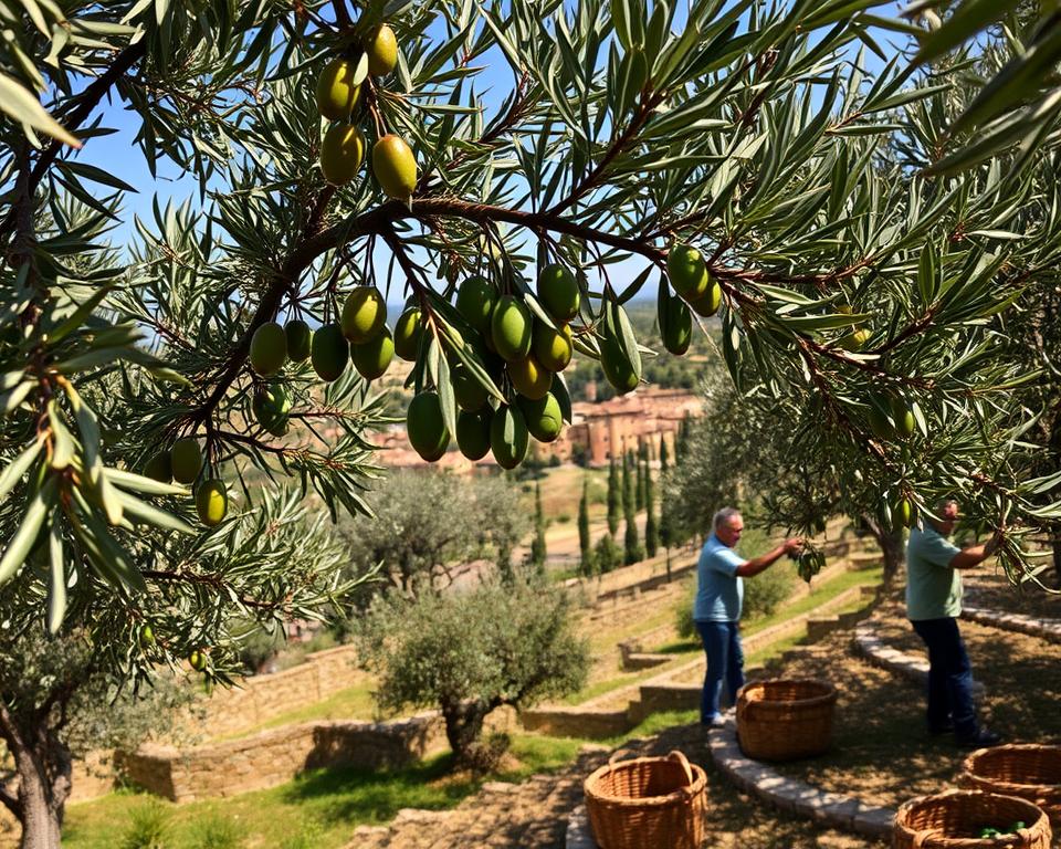 Olive Harvesting Methods