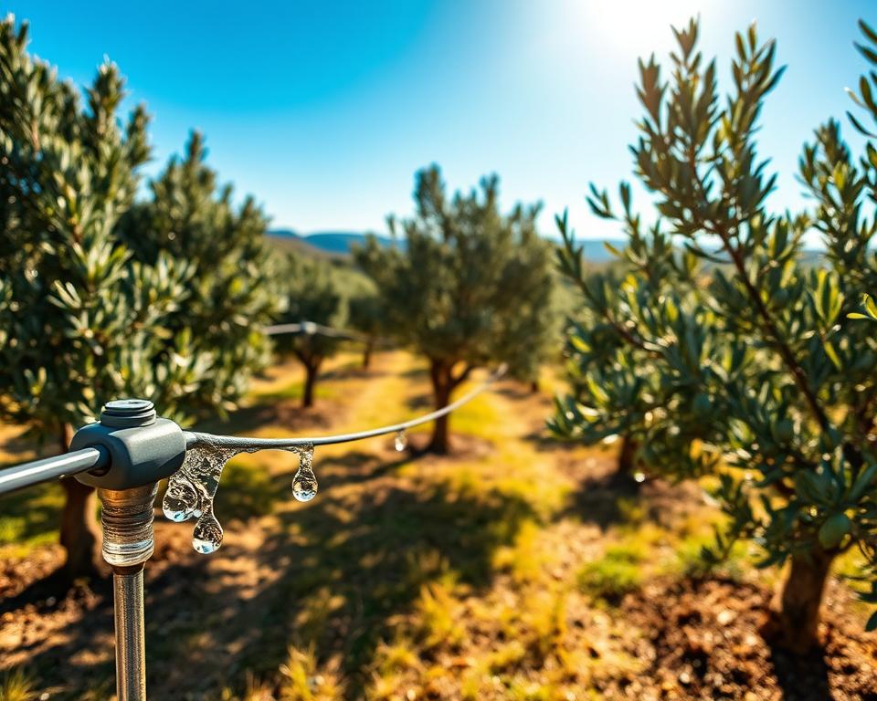 Irrigation for Olive Trees